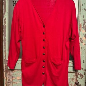 Vintage Autograph Bold Button up Cardigan